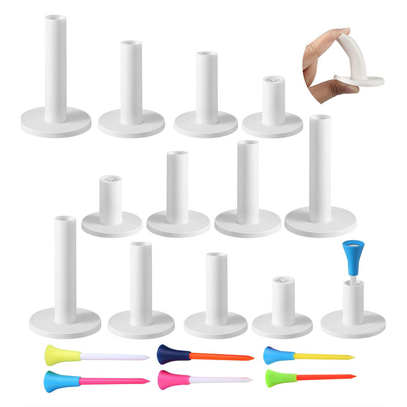 흰색 38 십자가 + 편평한 입 54 + 60 + 70MM + 혼합 색상 손톱 6개