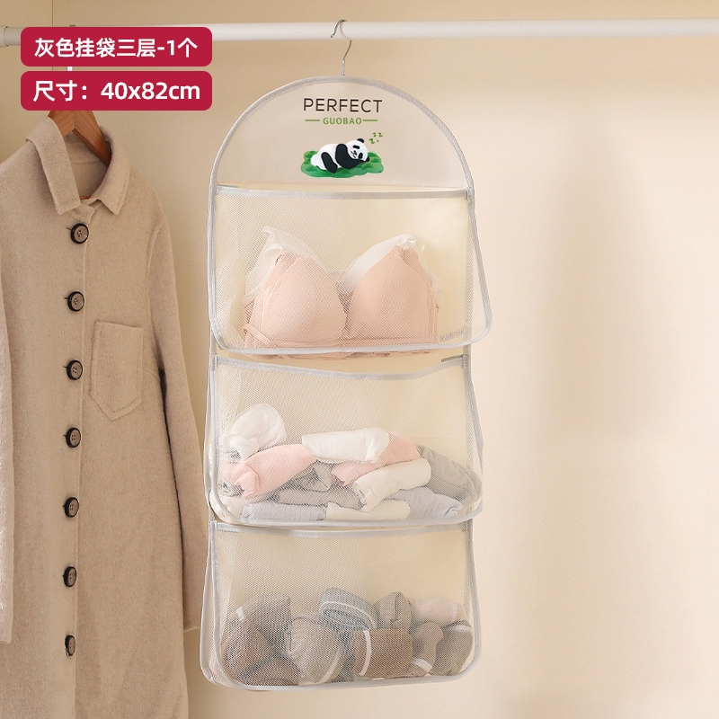 Ванная сеть карманного хранения гардероб hanging bag артефакт общежитие гардероб нижнее белье дверь хранение и уборка предметы