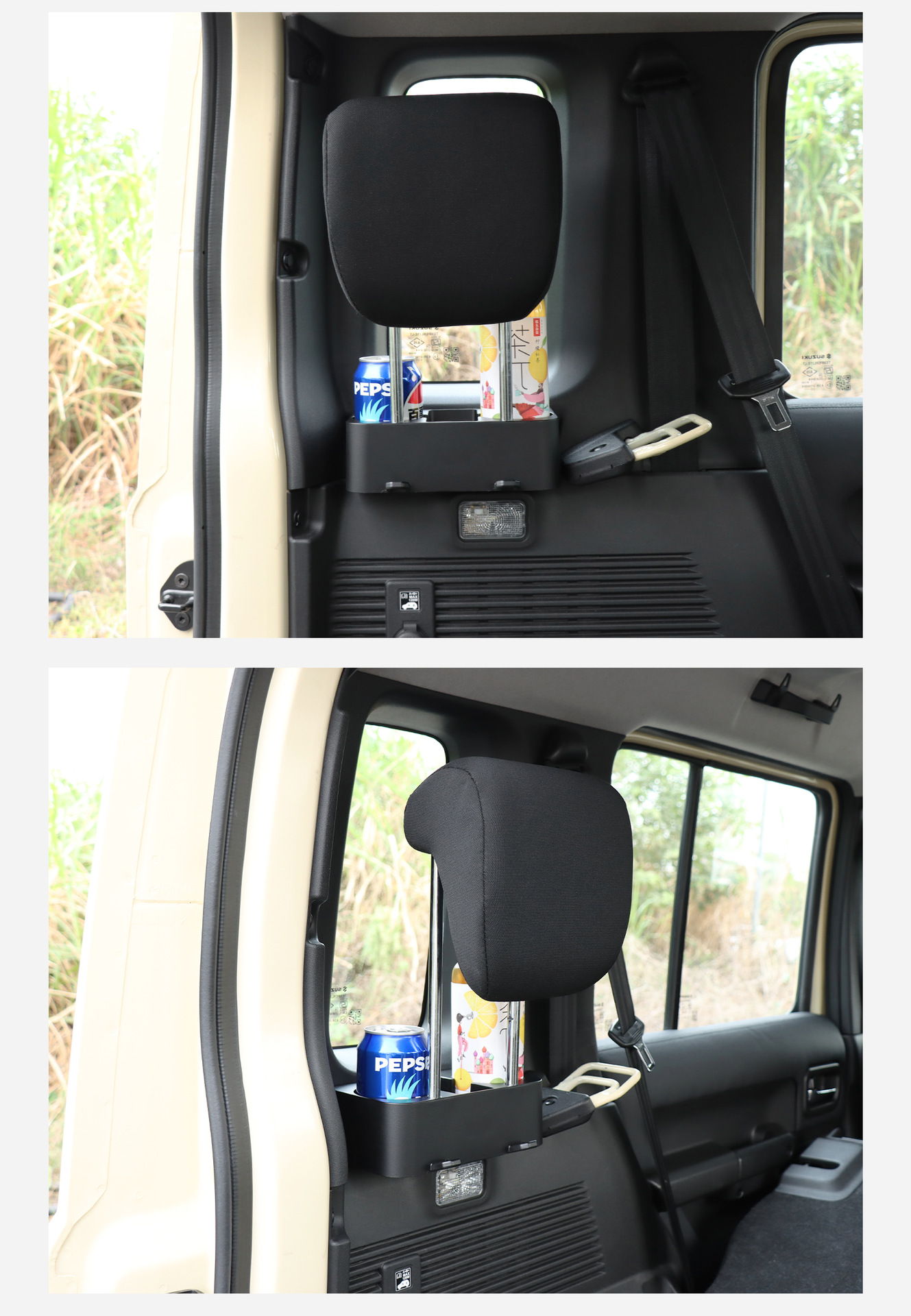 Rear Trunk Cup Holder for 23-26 Suzuki Jimny 5-Door Interior Modification