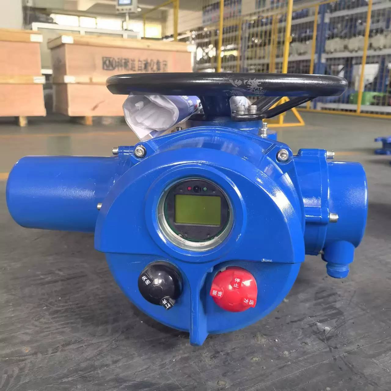 Электрический привод Shanghai Konidi, многооборотный интеллектуальный клапан, электрическое устройство серии KND-FZ