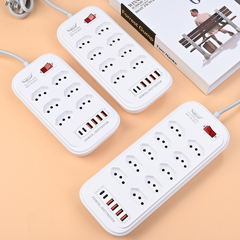 América del Sur Brasil certificación Uruguay enchufe redondo USB TYPE-C enchufe de carga