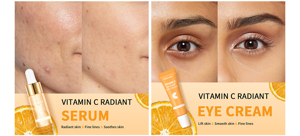 lakerain Vitamin C Skin Care Set - Refreshing Skin Care Facial Set undefined