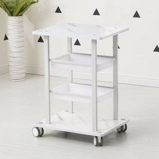 Hairdressing and Beauty Salon Instrument Cart Small Bubble Instrument Cart Desktop Instrument Base Water Light Meter Storage Shelf