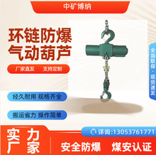 HQ8-3米风动葫芦 倒链运行式气动葫芦 断气保护 煤安证