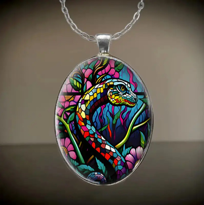 Glass pendant
