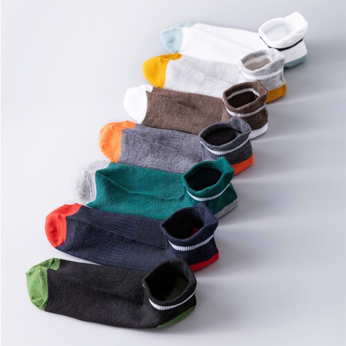 [Men's Socks Wholesale] Socks Men's Short Socks Boat Socks Spring and Autumn Style Shallow Mouth Low Cut Korean Style Trendy Student Men's Socks