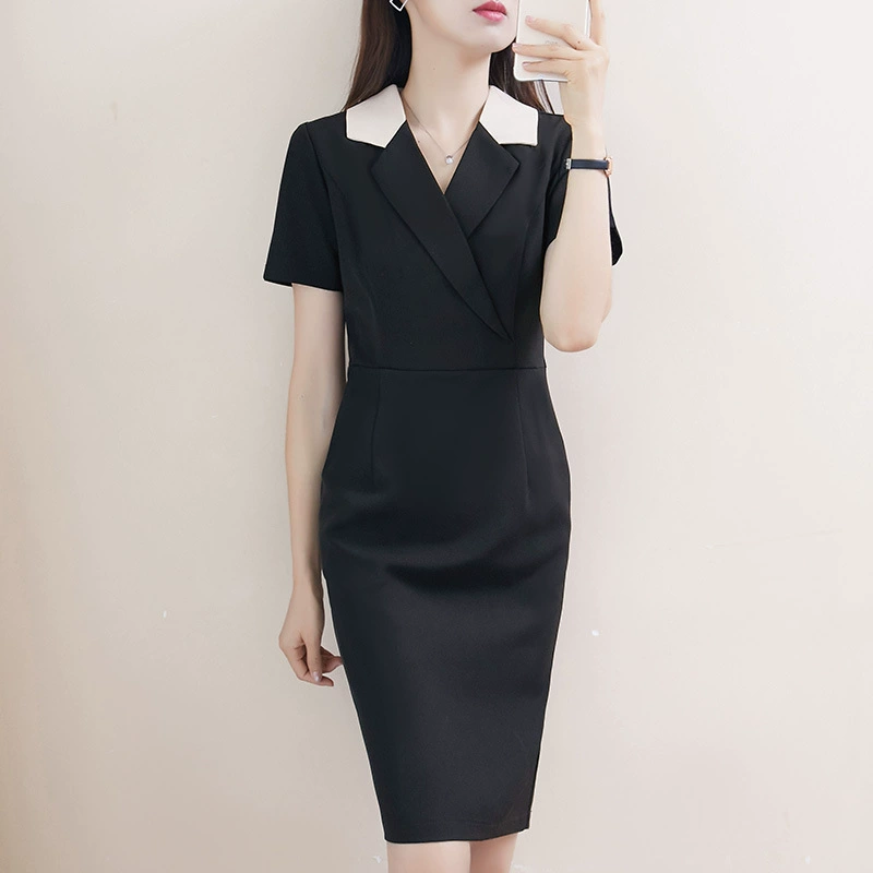 173 плюс размер платье женский новый летний профессиональный дизайн чувство работы юбка толстая мм тонкая темпераментная юбка