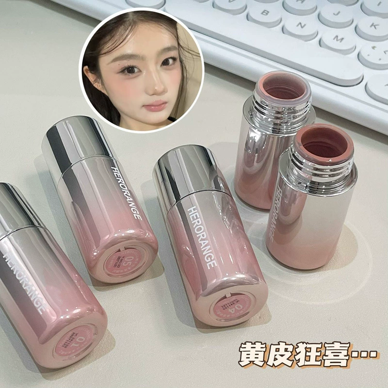 HERORANGE ~ Щеки наполнены жидким румянцем