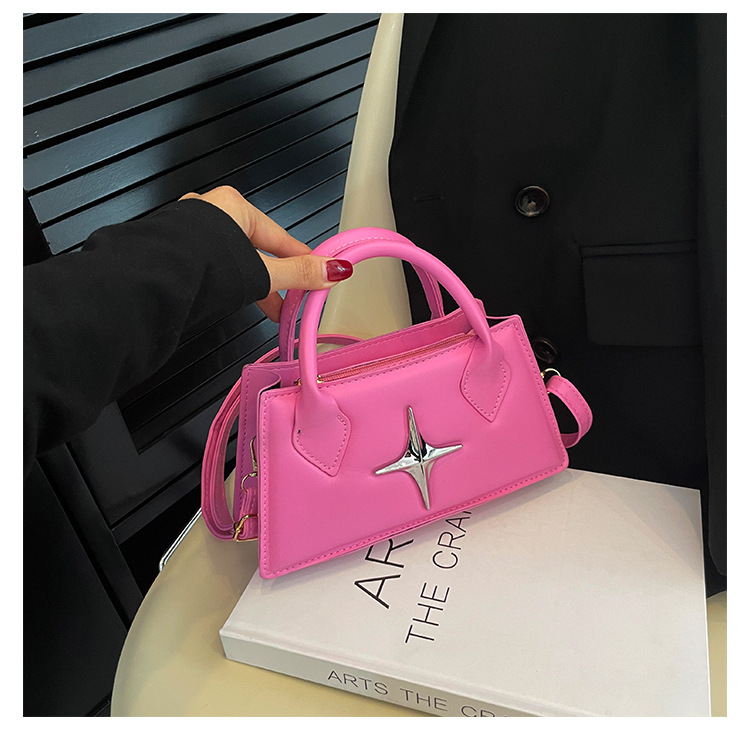Semplice nuovo stile estivo 2023, popolare quest'anno, borsa quadrata piccola a tracolla portatile da pendolarismo casual in stile occidentale per donna_voghion.com