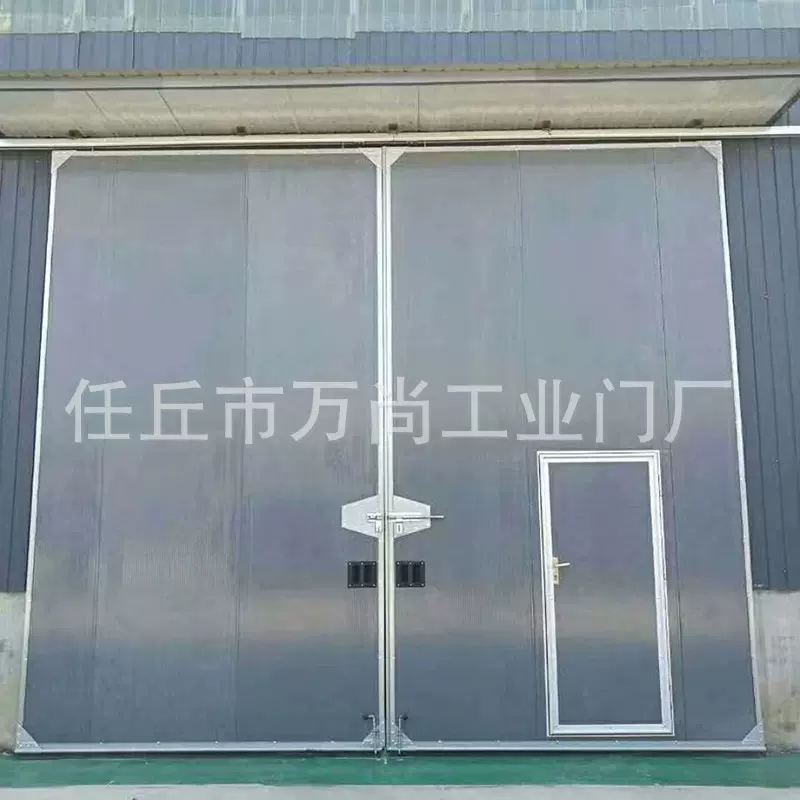 工业推拉门工业门铝合金折叠门车库门加工工业推拉门厂家
