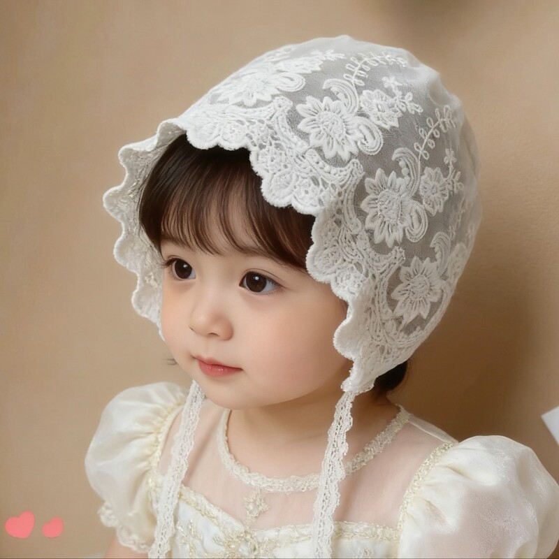 Wholesale Baby Princess Hat Lace Hat Girls' Court Hat Newborn Baby Full Month Hundred Days Birthday Photo Photography Hat Wholesale Baby Princess Hat Lace Hat Girls' Court Hat Newborn Baby Full Month Hundred Days Birthday Photo Photography Hat