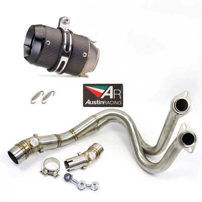 Motorcycle exhaust pipe, Kawasaki Ninja 650 - full-set-h