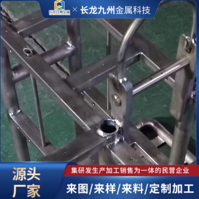 钛合金钣金激光切割焊接剪板折弯钛机箱机柜零件加工