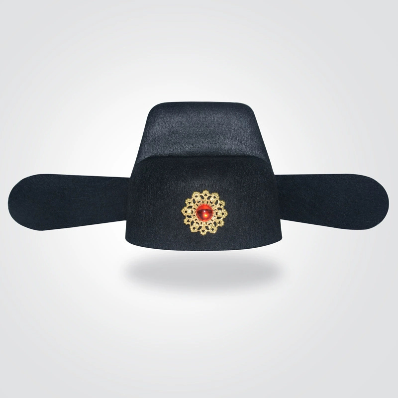 Официальная шляпа Бог богатства шляпа чемпиона шляпа династии Сун шляпа династии Мин черная марлевая шляпа Дракон шляпа студийная фотография Реквизит ученый Xiucai шляпа