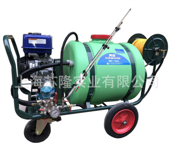 农用消毒高压喷雾打药机 雾岛3WZ-160A手推式喷雾器 喷雾机