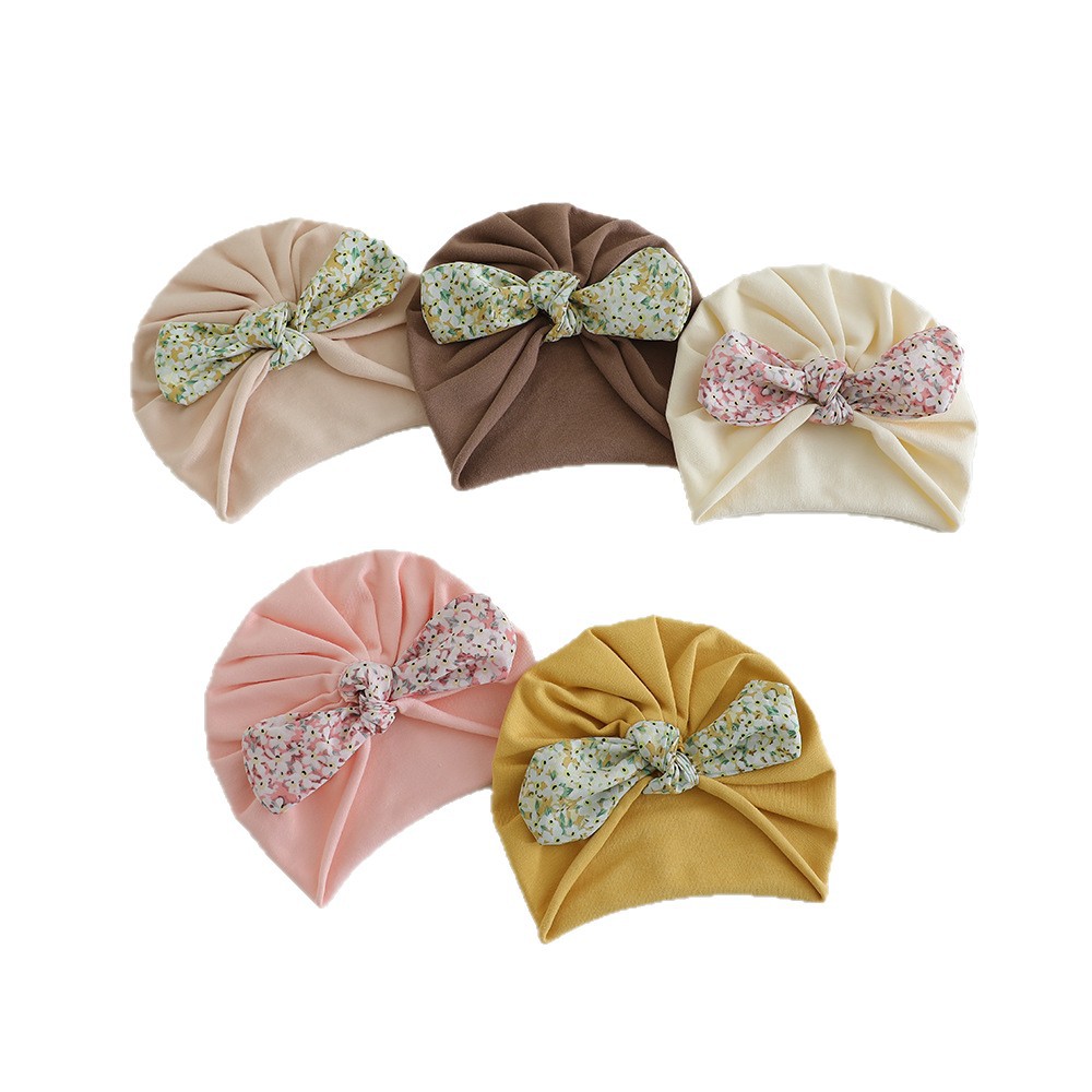 Sombrero de bebé primavera y otoño delgado sombrero de bebé indio encantador princesa bebé bebé