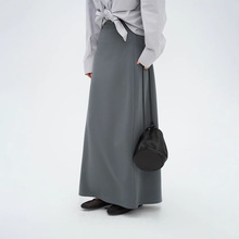 爱与南希十三行2025春季免烫垂感抗皱百搭高级感a字半身裙女11372