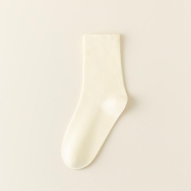 Zhuji ソックス 夏用薄手パイルソックス 万能ミッドカーフソックス 日本製産後ソックス 吸汗通気性学生ストッキング|undefined