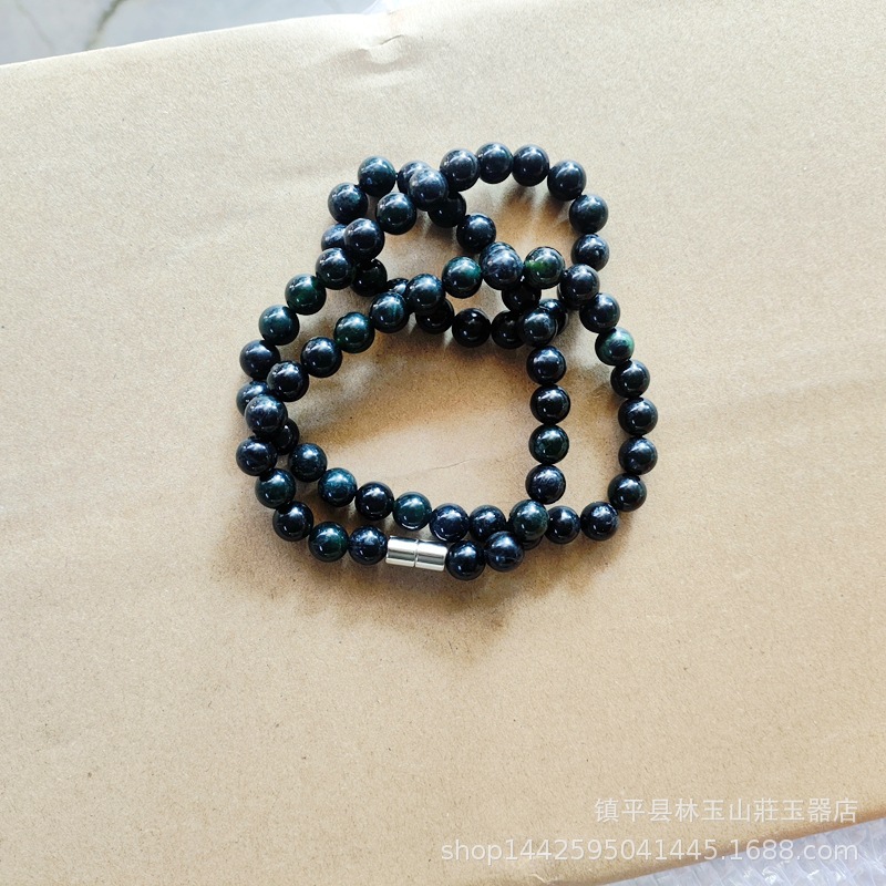 Replica, necklace, beads, 8mm