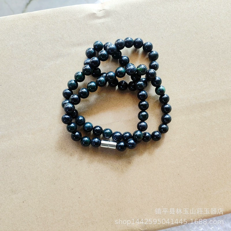 Replica, necklace, beads, 8mm