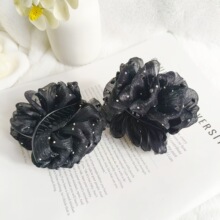 巴黎王妃路易斯【若兰】高级感气质带钻泡泡显发量丸子夹女马尾夹