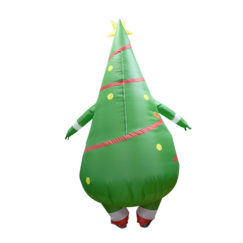 クリスマスの空気入れ服クロスボーダー新型卸売り装飾品クリスマスの祝日のカーニバル道具クリスマスツリーの空気入れ服|undefined