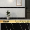 Black and white roots [strong glue thickened] waterproof and durable