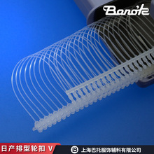 日本Banok品牌FAS LOOP V套环枪排型轮扣半自动穿吊牌轮扣效率高