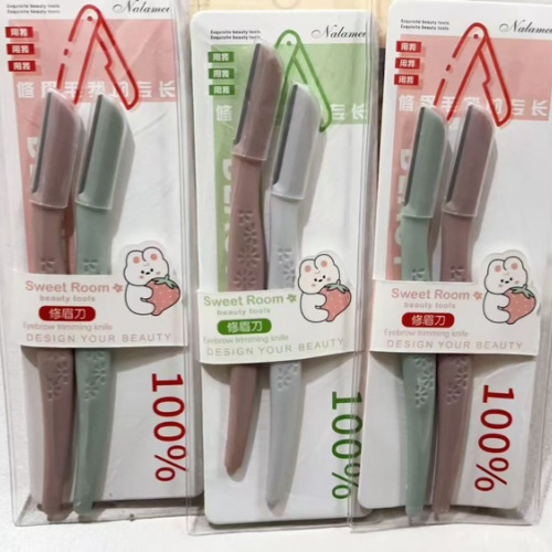 38 tipos de cuchillo de cejas plegables herramientas de maquillaje con cuchilla de cejas reemplazable 2 yuanes tienda dos yuanes tienda al por mayor