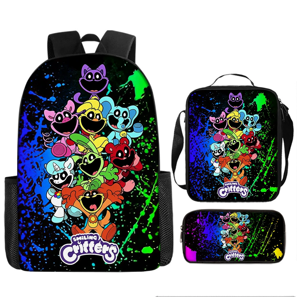 Cartoon school bag, card holder, children's backpack
