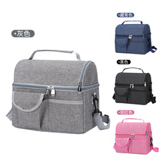 Waterproof Oxford cloth breast milk preservation bag large double-layer aluminum foil back milk bag portable insulated lunch box bag lunchbag
