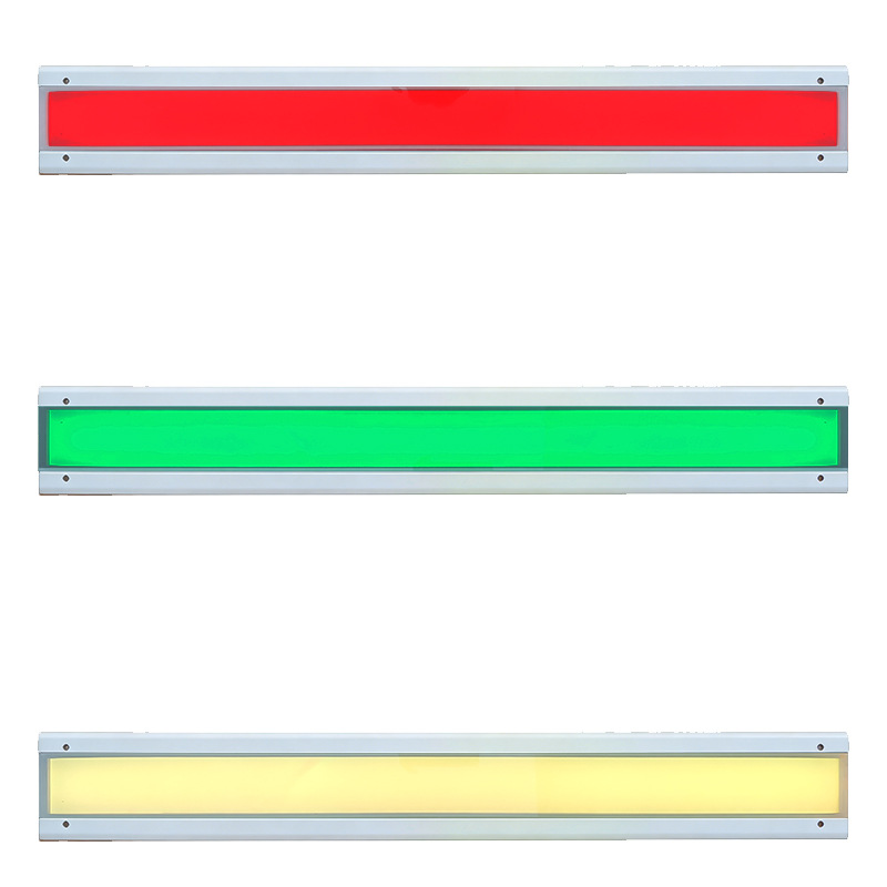 Autobahn guía luz de tráfico LED rojo amarillo verde luz de dosel incrustado ETC estación de peaje lámpara de caballo image 5
