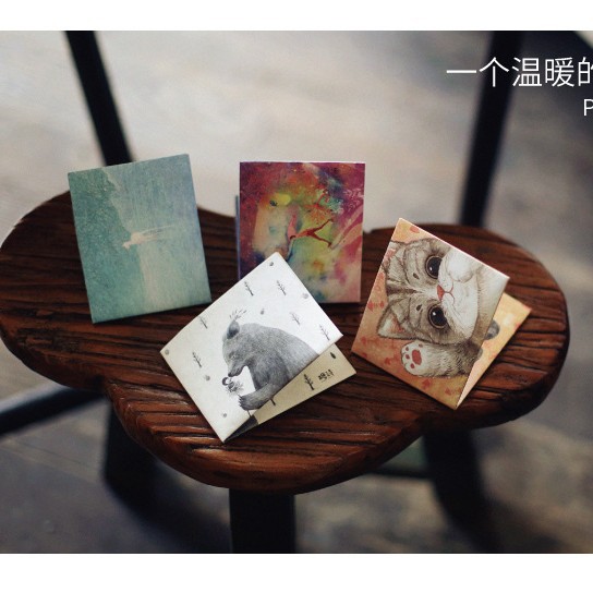 듀퐁 종이지갑, 창의적인 종이지갑, 수납가방, 작은 가방, 심플한 선물가방, 축하카드, 메시지카드, 메모지 지갑