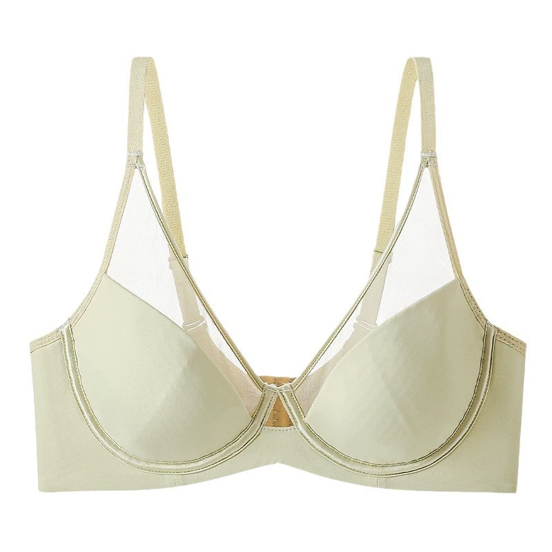 Ultra-thin Support Bra (Women) — Plus Size, Light Invisible Design, Adjustable Straps