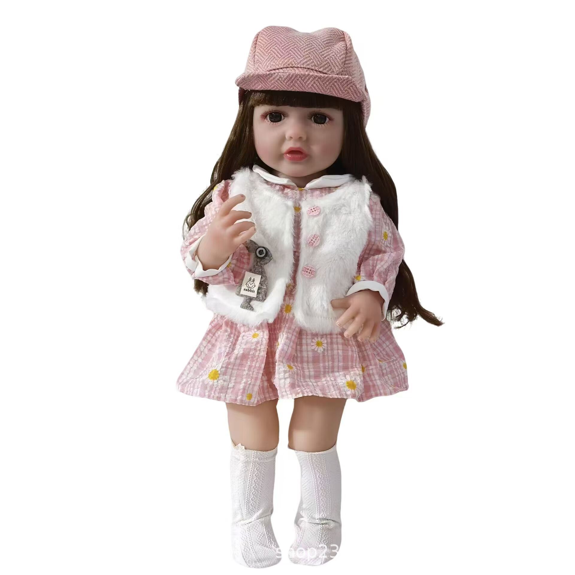 재탄생 인형 공장 직접 비닐 인형 소녀 생일 선물 55CM 인형 인형 도매