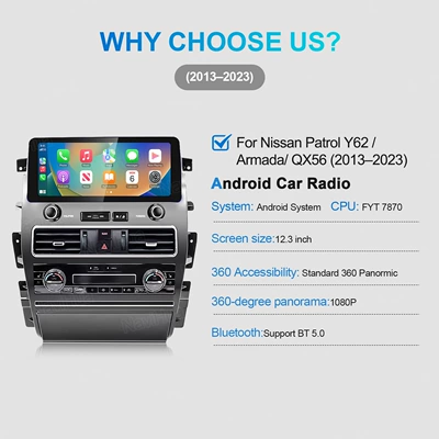 Reversing Image Supports Carplay, DVD Navigation