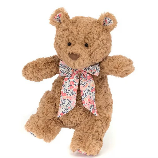 Великобритания JE Barcelona Bear Милый плюшевый мишка плюшевая игрушка успокаивает детскую куклу подарок на день рождения