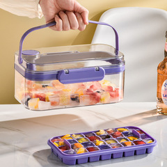 Ice cube tray, ice cube mold, home ice storage tray, frozen ice cube model, refrigerator ice making mold, magic ice cube making tool