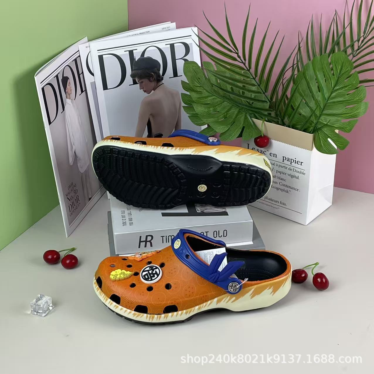 Nuevos zapatos Gokong para niños adultos sandalias para padres e hijos zapatillas al por mayor zapatillas de playa al aire libre serie de dibujos animados