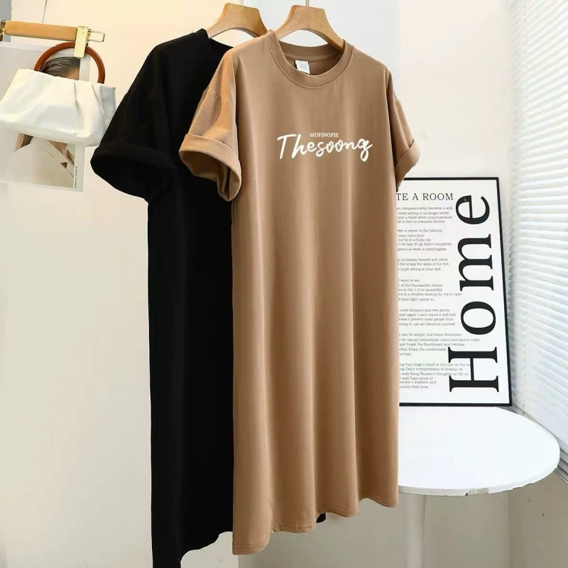 Имитация хлопчатобумажного молока # Летние японские узкие ленивые юбки большого размера