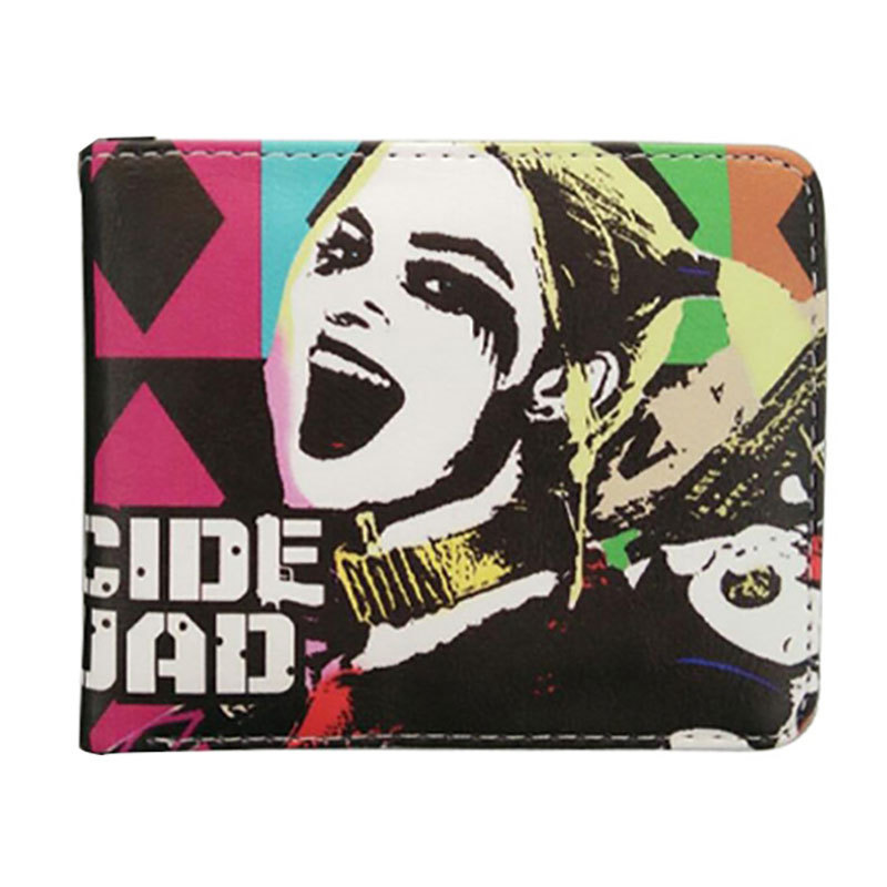 Black Jack Knight billetera corta de dos veces Héroe de dibujos animados estudiante monedero