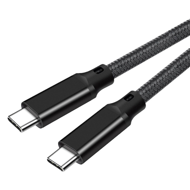 Cable de datos tipo C ctoc8K, cable de proyección de pantalla portátil, cable de alta velocidad de 20Gbps, USB3.2 de doble cabezal, carga rápida de 240W5A
