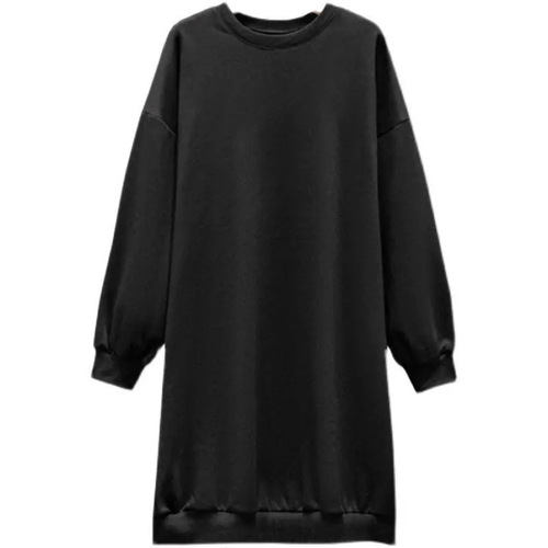 Sweater 250g fat MM large size age-reducing sweater women's new medium and long velvet Korean loose slimming sweater dress