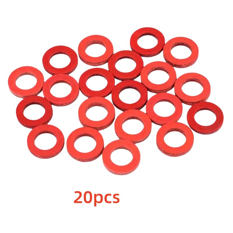 20Pcs Outboard Gear Oil Screw Red Gasket 90430-08020 90430-08021-00