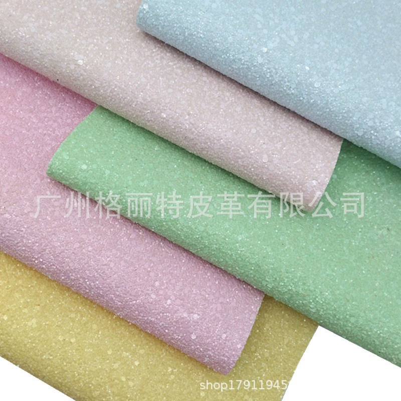 Карамельный цвет Glitt Macaron Glitt имитация хлопка бархатное дно кожаная вспышка ткань ручной работы DIY аксессуары B027