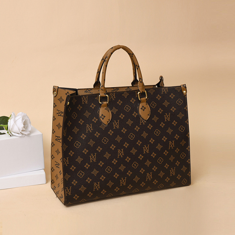 Business commuter briefcase new large capacity portable briefcase office fashion women's bag gift