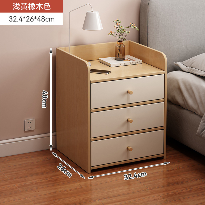 Tabernita de cabecera simple pequeño gabinete de almacenamiento junto a la cama dormitorio mini estante de cabecera de cama simple armario de almacenamiento moderno