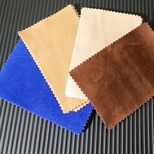 Wiping Cloth Scissors Hairdressing Wiping Cloth Professional Barber Shop Hardware Tools Maintenance Supplies Imitation Goatskin Material