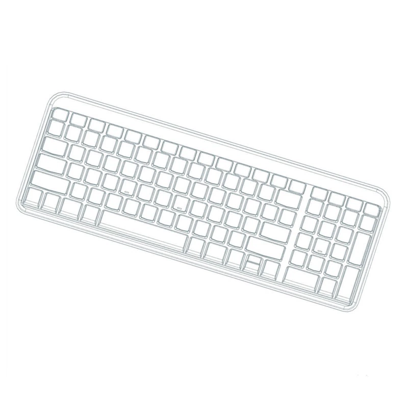 Силиконовая защитная накладка для клавиатуры, совместимая с Logitech