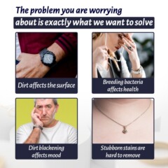 Jaysuing珠寶首飾清潔劑 清洗去污錶盤保養噴霧黃金手錶鑽戒清潔